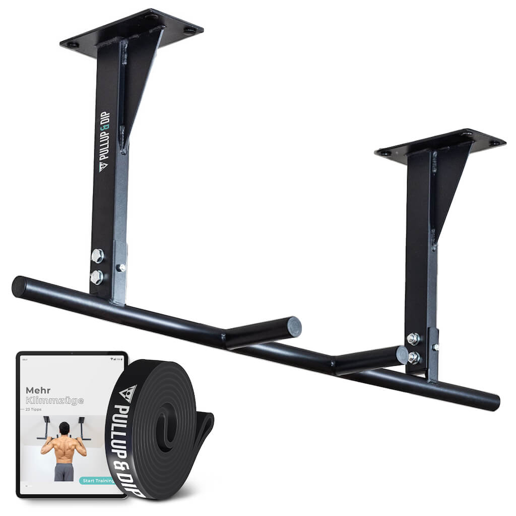 Pull-up bar ceiling incl. pull-up band and screws
