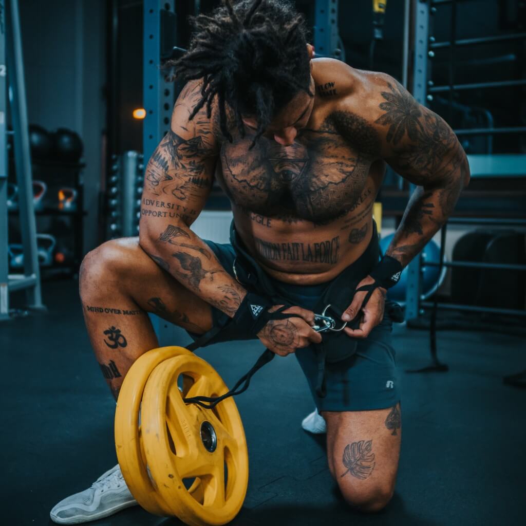 Dip belt rope, daisy chain