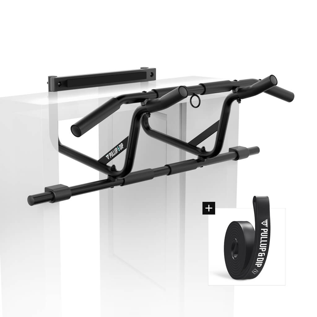 Doorway Pull-Up Bar - For The Door Frame - Includes Pull-Up Band