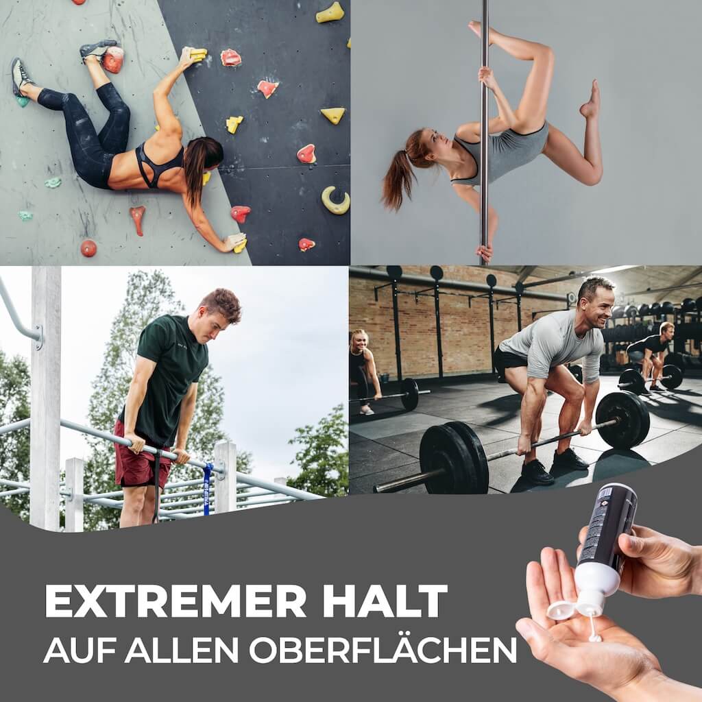 Liquid Chalk for Perfect Grip - Fast Drying, Extra Strong & Washable