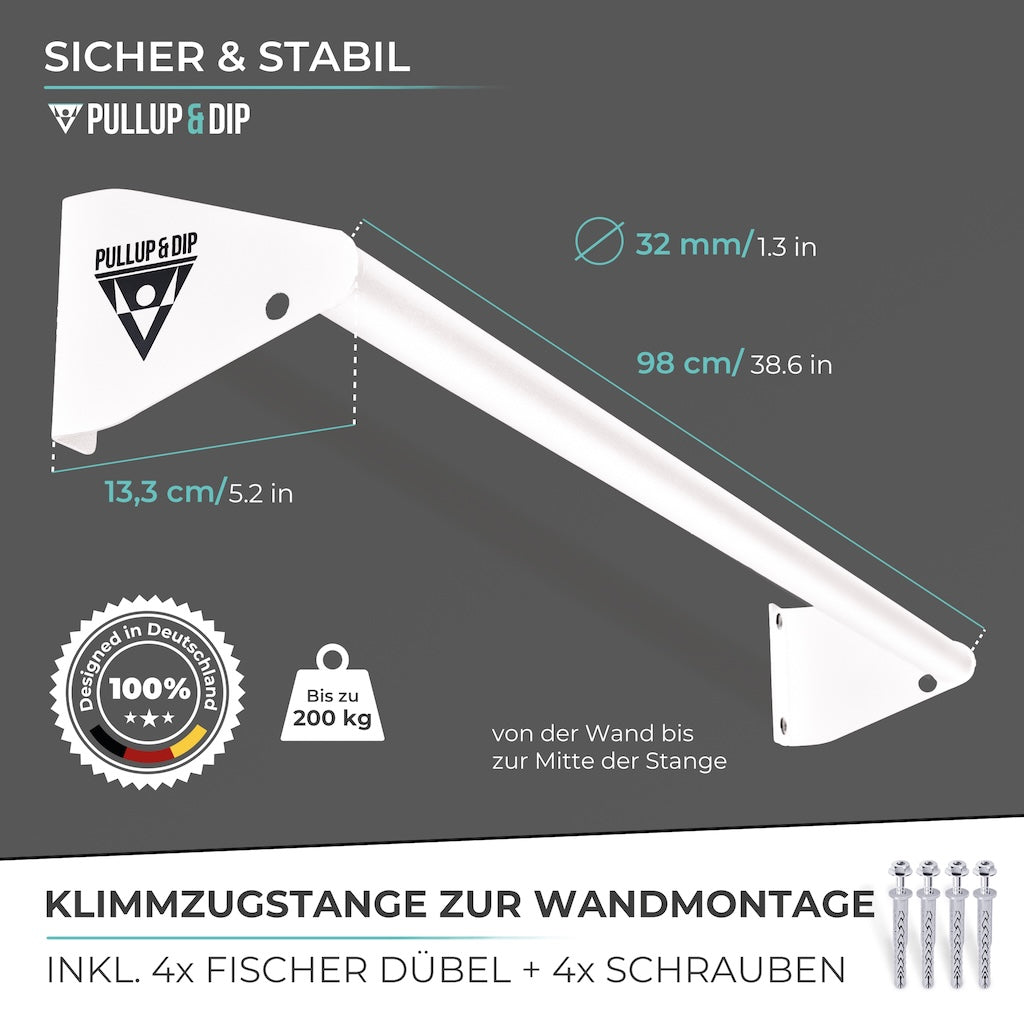 Pull-up bar for Wall Mounting Above the Door Frame