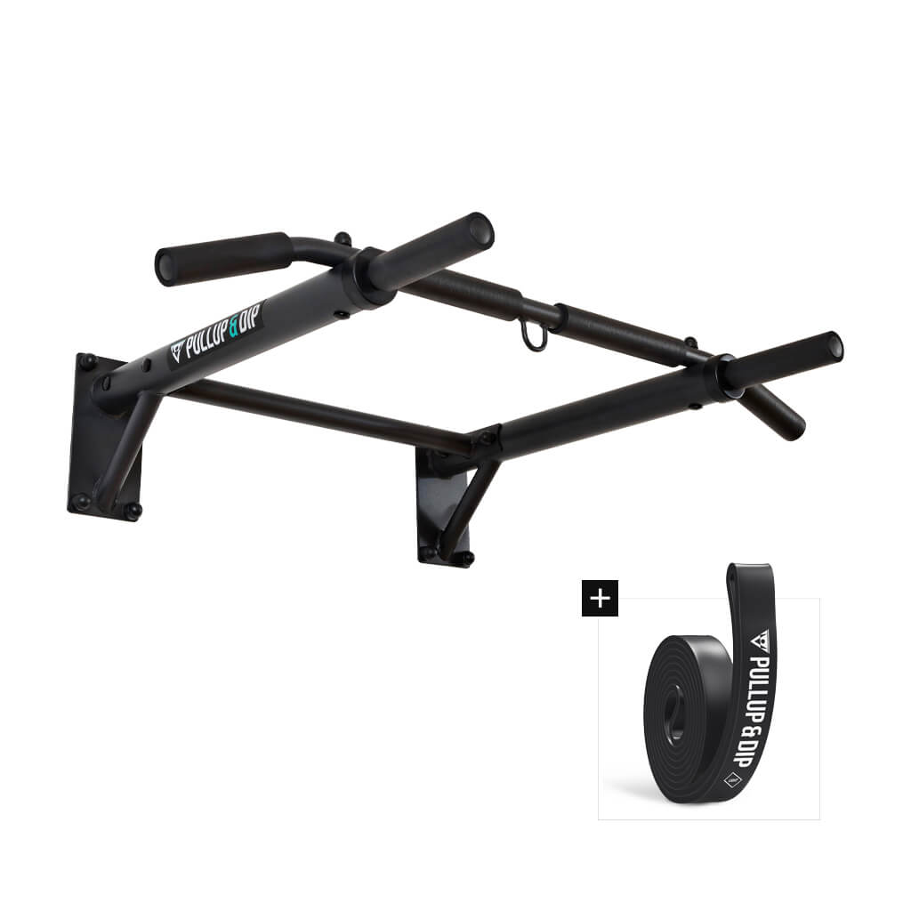 Wall Mounted Pull-Up Bar incl. Pull-Up Band And Screws