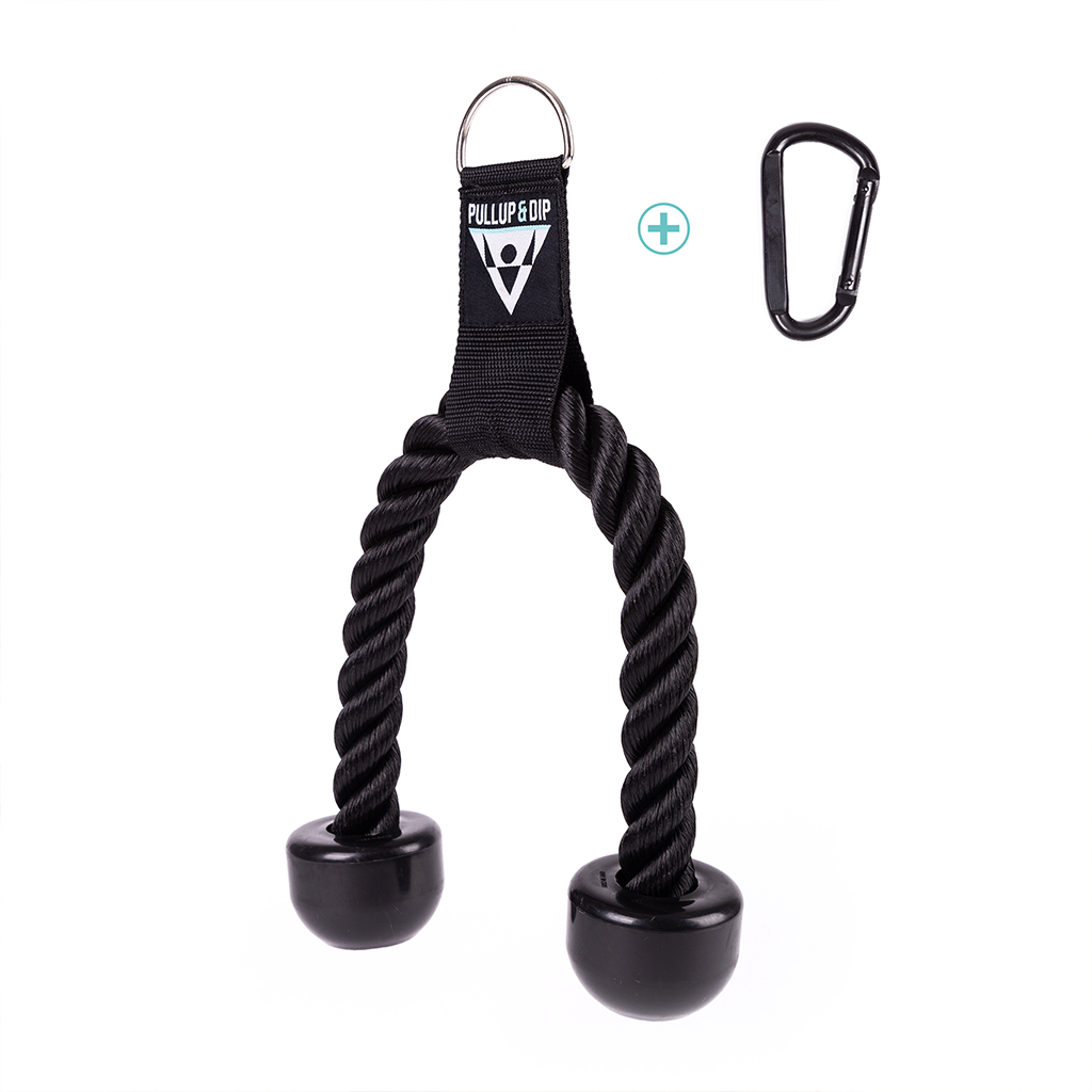 Triceps Rope For Training With FREESIXD, Cable Pulley or Weight Tower