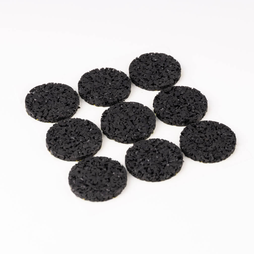 Anti slip pads 9 pack parallettes push up bars