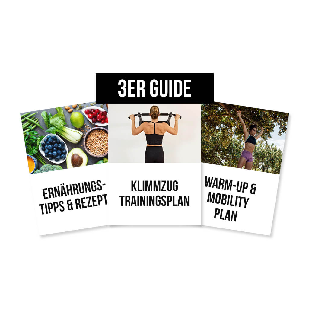 Guide Bundle: Pull-up Training Plan, Warm-up & Mobility Plan and Nutrition Recipes Guide in English [PDF]