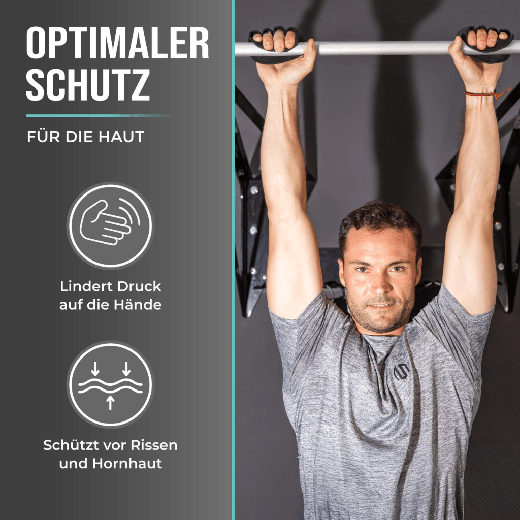 Neoprene Grip Pads For Pull-Ups and Weight Lifting