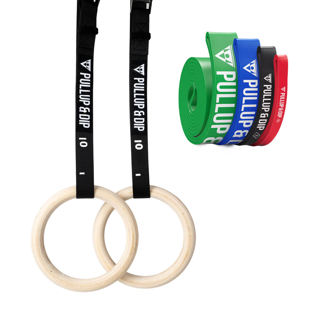 Gym Rings Resistance Bands Set