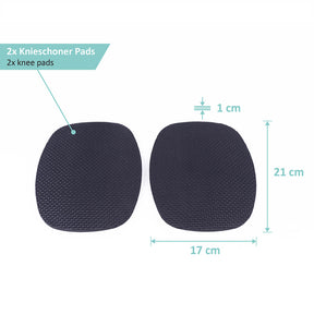 Ab Wheel with Slip-Resistant Knee Pads for Training the Abdominal and Core Musculature