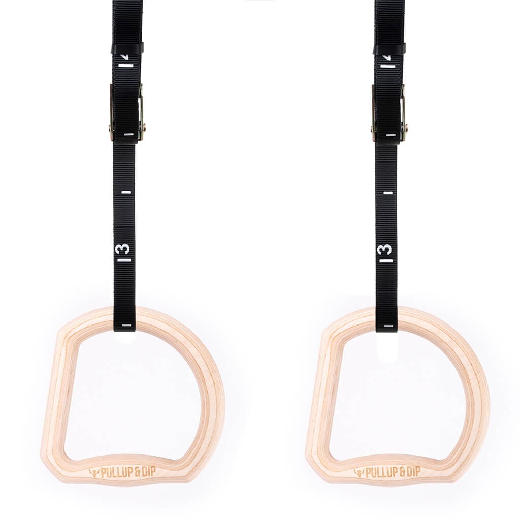 "TRINGS" Calisthenics Rings Set With Straps, Door Anchor and Bag