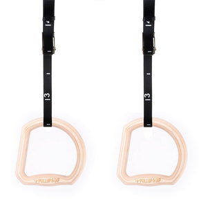 "TRINGS" Calisthenics Rings Set With Straps, Door Anchor and Bag