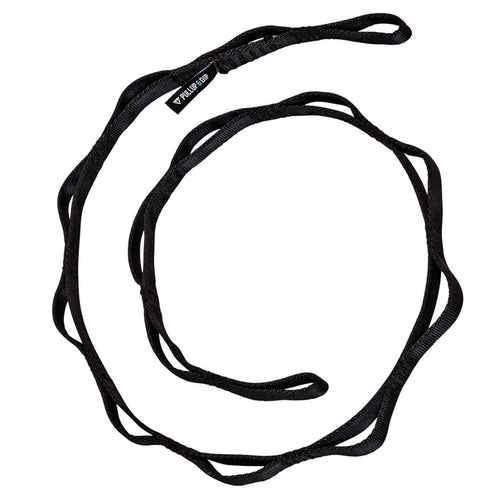 Dip belt rope, daisy chain for dips and for climbing, climbing harness
