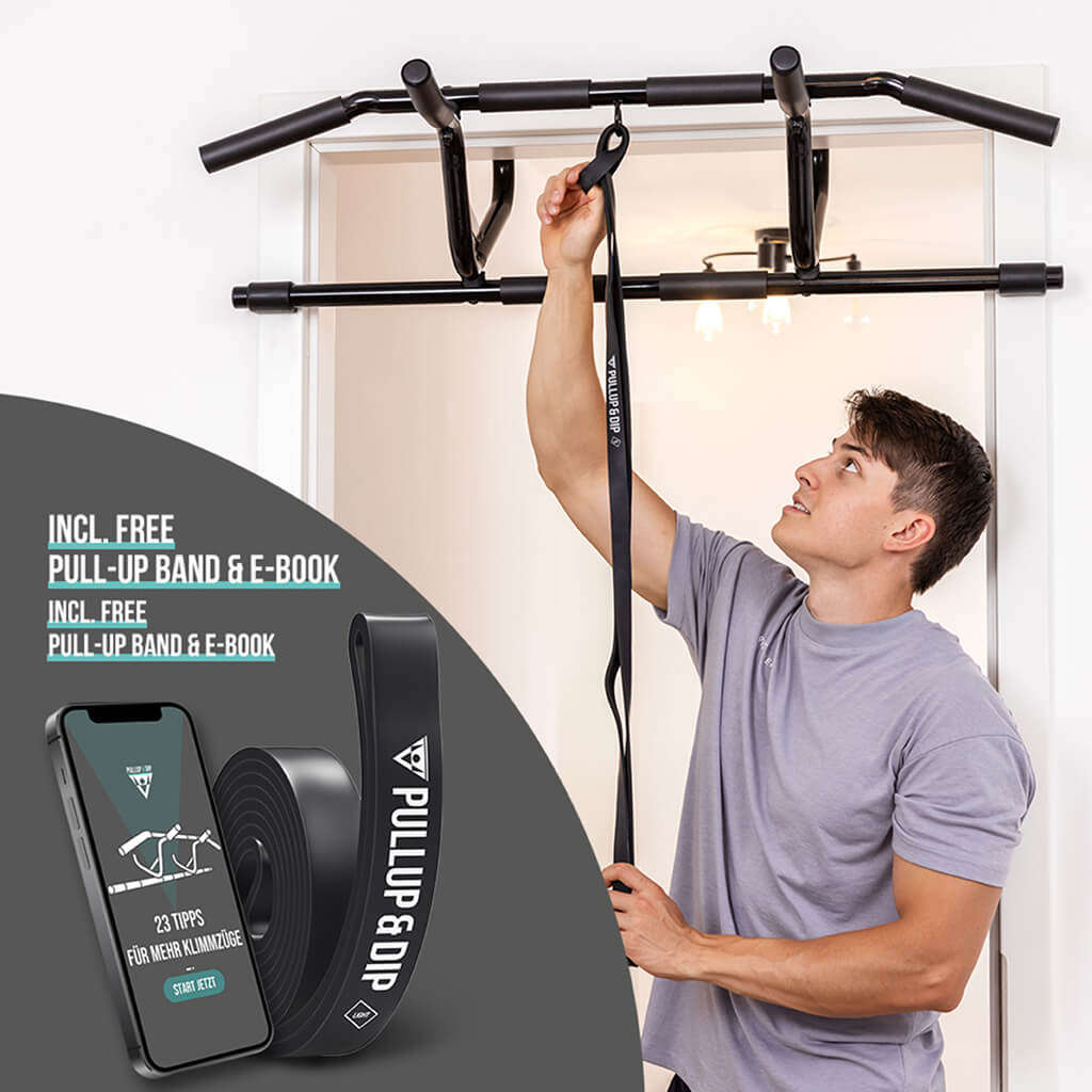 [B-Good] Doorway Pull-Up Bar - For The Door Frame - Includes Pull-Up Band, 2nd Choice Product