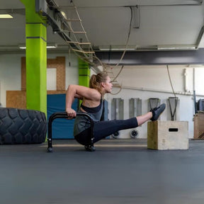 Fitness Parallettes - Made Of Steel, Extra Wide Grip And Non-Slip