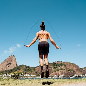 Calisthenics Starter Set: Gym Rings, Push-Up Bars, Resistance Bands Set of 4, Jump Rope