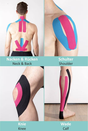 Kinesio Tapes – Skin-Friendly Sport Tape in Different Colours