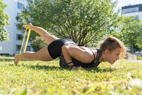 Loop Bands Set, Mini Bands in 5 Strengths - Includes Carrying Bag
