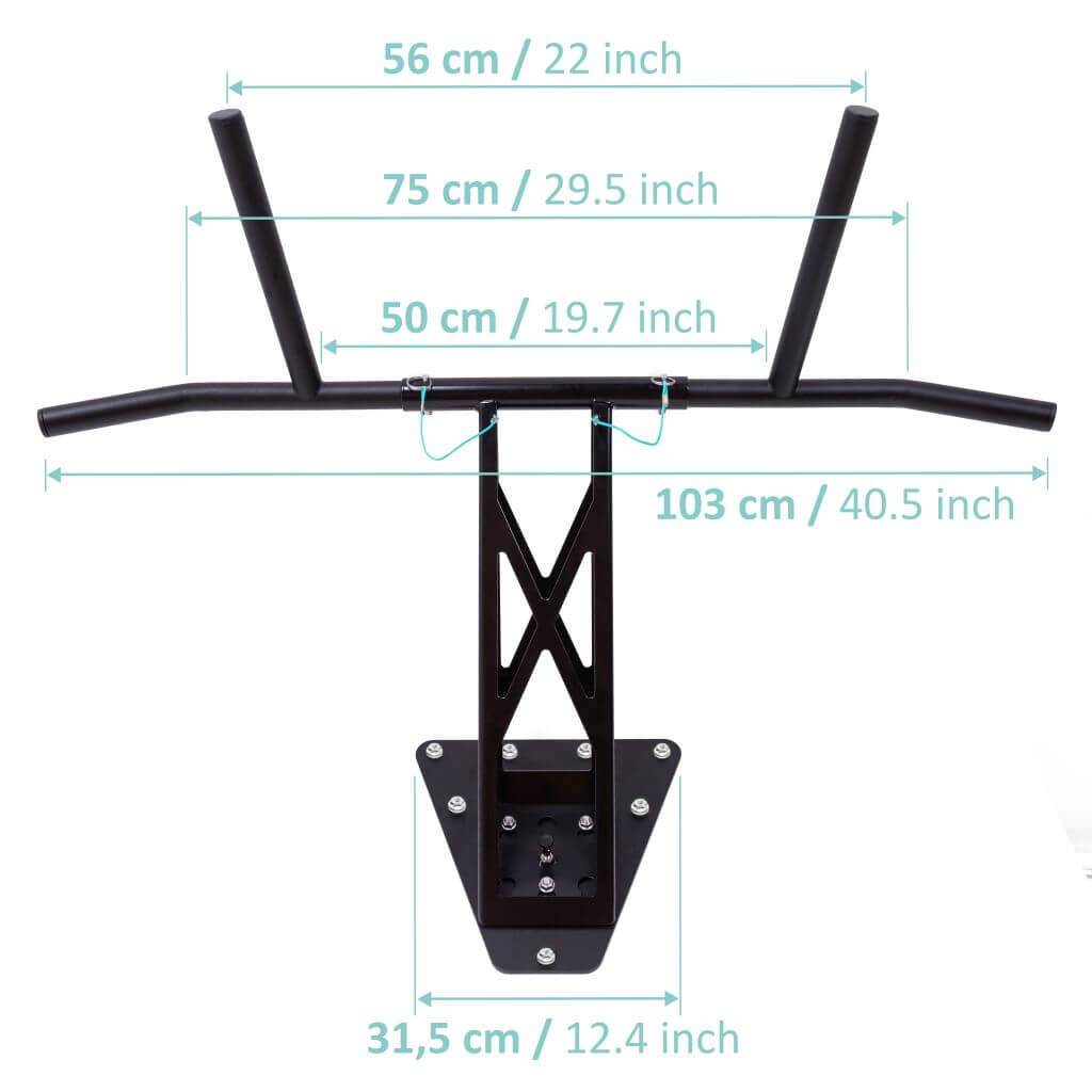 [B-Good] Mobile Pull-Up And Dip Bar - Indoor And Outdoor