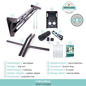 [B-Good] Mobile Pull-Up And Dip Bar - Indoor And Outdoor