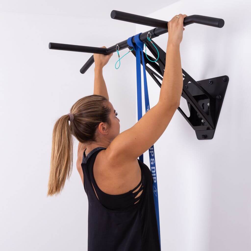 Pull-Up and Dip Bar - Mount On Indoor & Outdoor Wall, Worldwide Unique