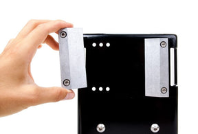 Outdoor installation package for Pullup & Dip bar, black steel version