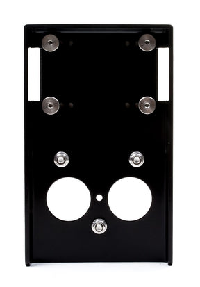 Outdoor adapter for the outdoor installation of Pullup & Dip bar, black steel version