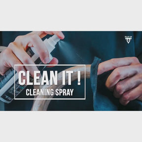 CLEAN IT! Multi-purpose cleaner incl. microfibre cloth, cleaning spray (250 ml) for your fitness accessories