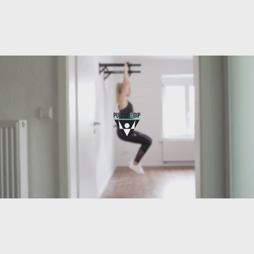 Wall Mounted Pull-Up Bar Pull-Up Band And Screws