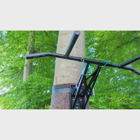 Mobile Outdoor Pull-Up and Dip Bar for Backyard or Park, Portable Gym For Over 35 Exercises