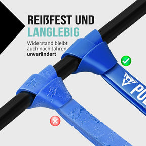 Pull-Up Bands / Resistance Bands in Different Strengths - Includes Exercise Guide