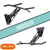 [B-Good] Pull-Up and Dip Bar - Mount On Indoor & Outdoor Wall, 2nd Choice Product