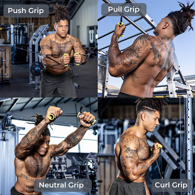 ROCSIX dynamic workout grips for joint-friendly training
