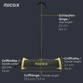 ROCSIX Dynamic Workout Grip Bundle of 2