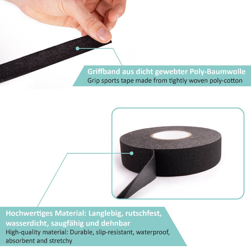 Grip Sports Tape for Pullup Bar, Golf, Tennis and Ice Hockey Sticks