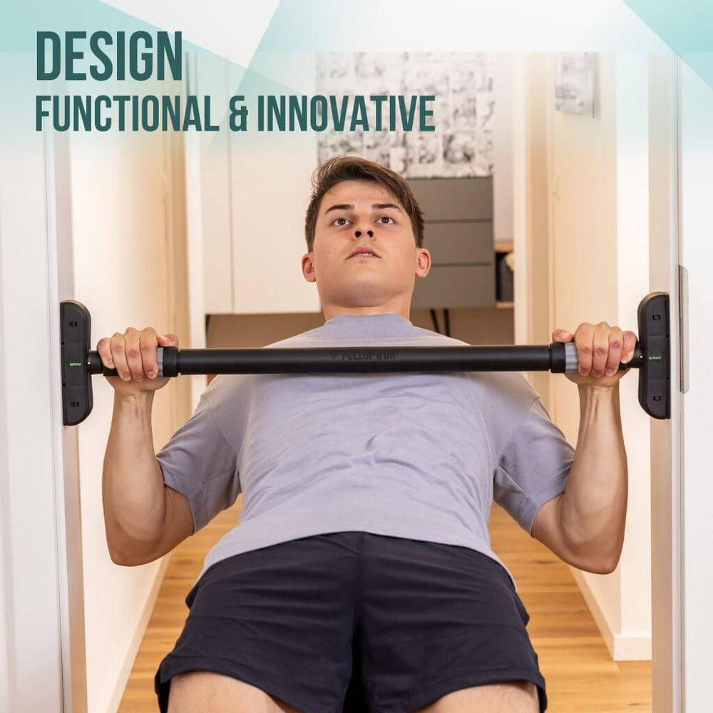 Telescopic Door Pull-up Bar Without Screws