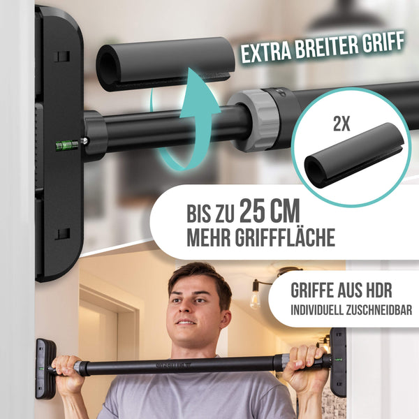 Telescopic Door Pull-up Bar Without Screws