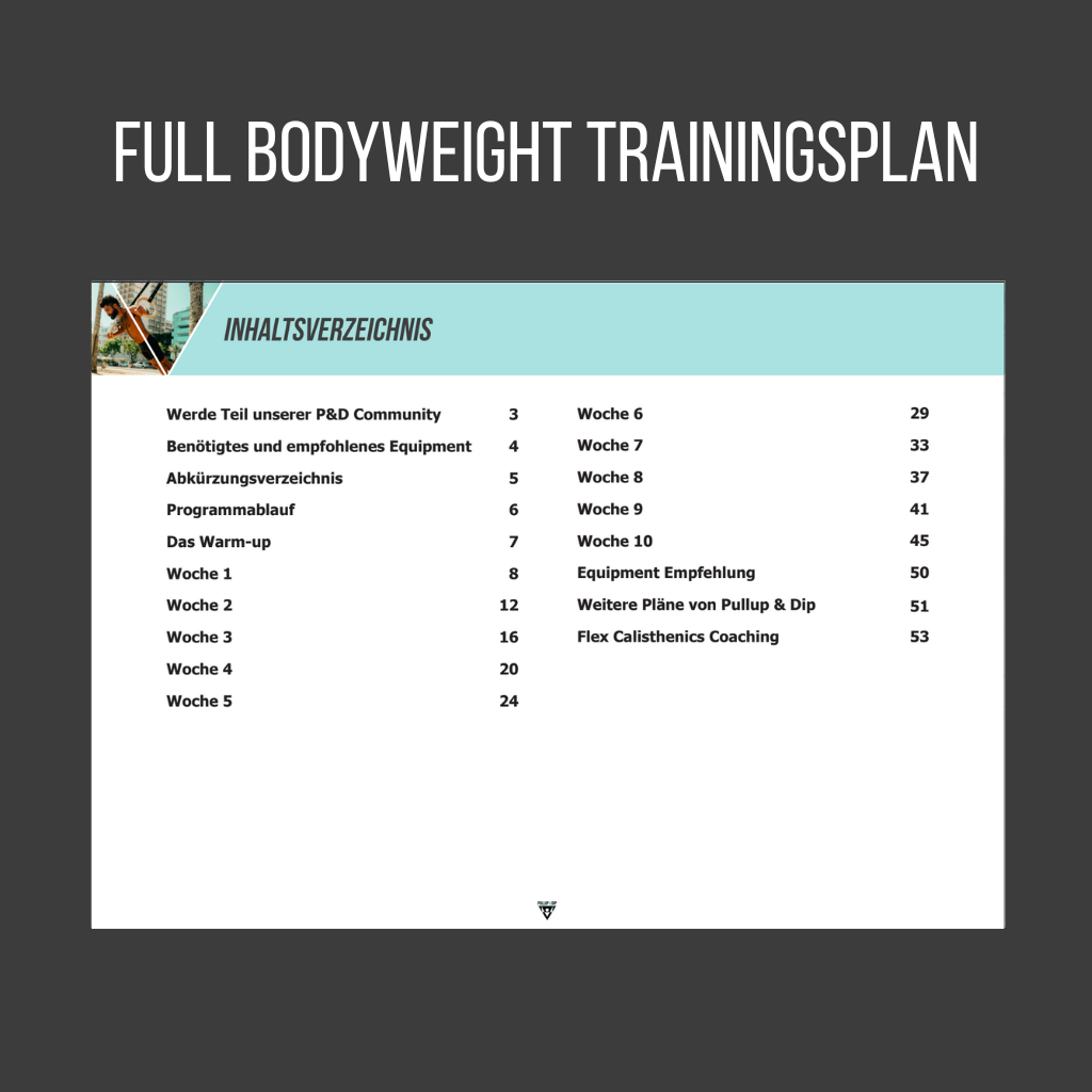 Ultimate Calisthenics Guide Bundle: Full Body Bodyweight Training Plan, Pull-up Training Plan, Warm-up & Mobility Plan and Nutrition Recipes Guide [PDF]