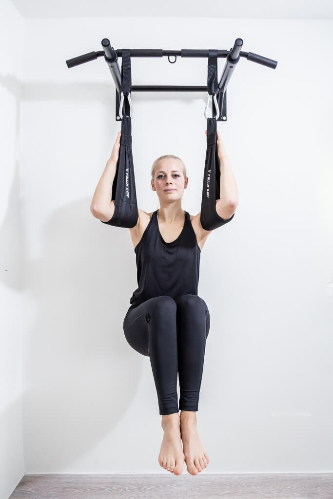 [B-Good] Wall Mounted Pull-Up Bar incl. Pull-Up Band