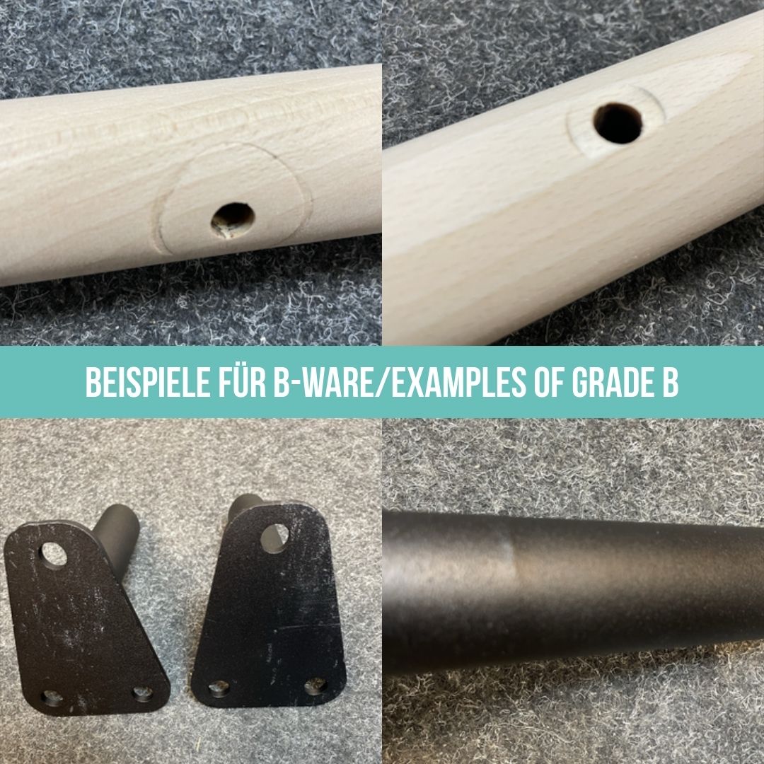 [B-Good] Wooden Pull-up Bar for Wall Mounting above Door Frame